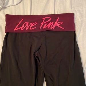 Pink Yoga pants